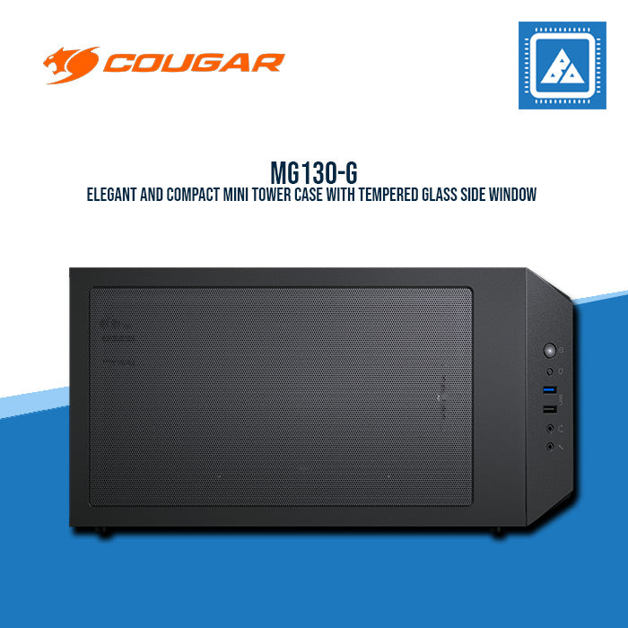 COUGAR CASE MG130 G / MINI-TOWER / TEMPERED GLASS COUGAR CASE MG130 G / MINI-TOWER / TEMPERED GLASS